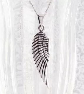 Elegant Angel Wing Pendant