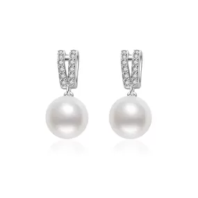 Elegant Freshwater Pearl Earrings WE00061