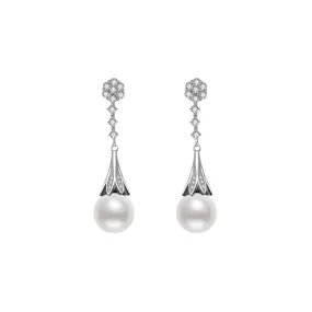 Elegant Freshwater Pearl Earrings WE00538