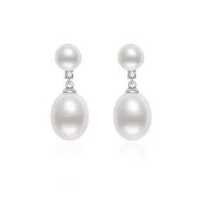 Elegant Freshwater Pearl Earrings WE00596