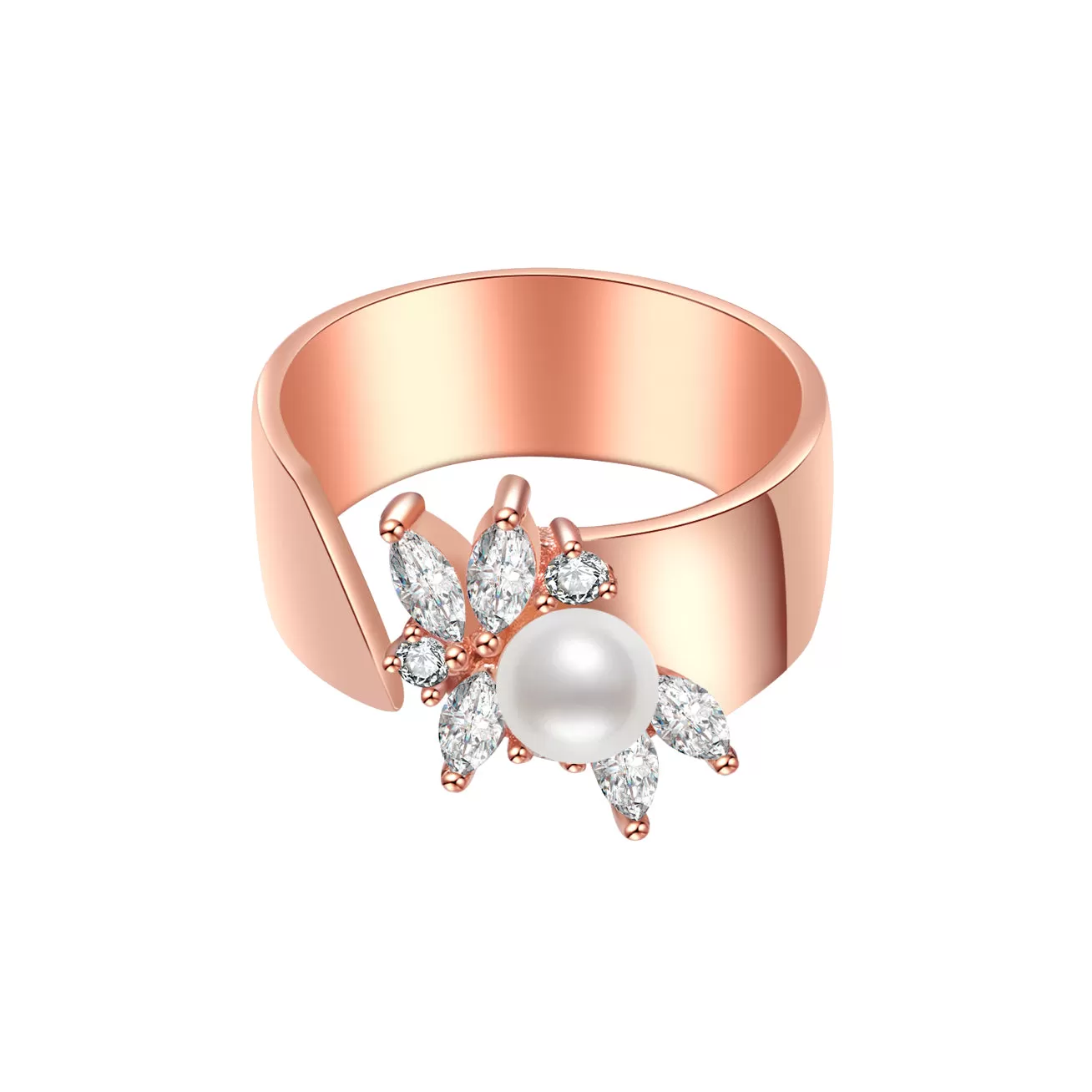 Elegant Freshwater Pearl Ring WR00079