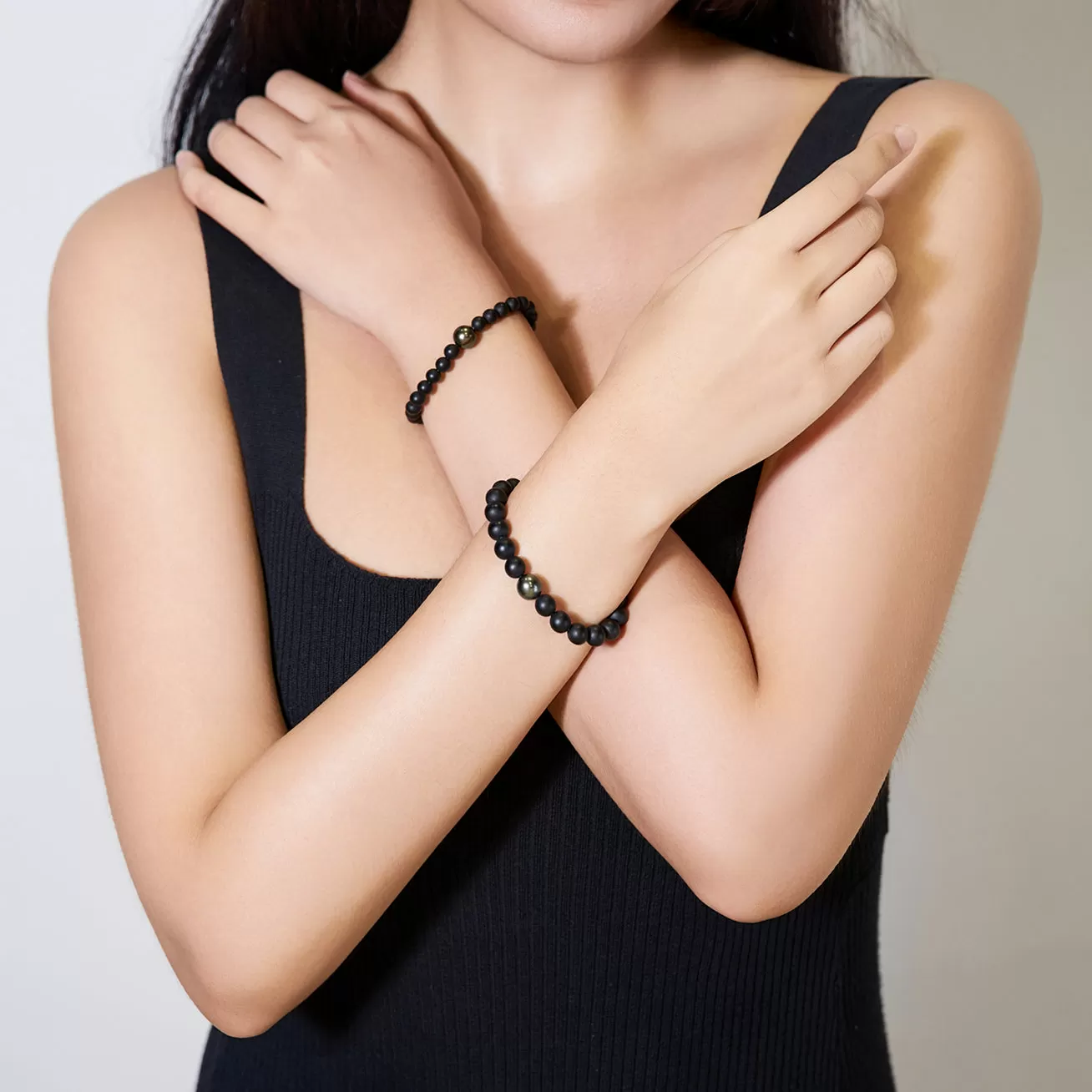 Elegant Tahitian Pearl Bracelet WB00212