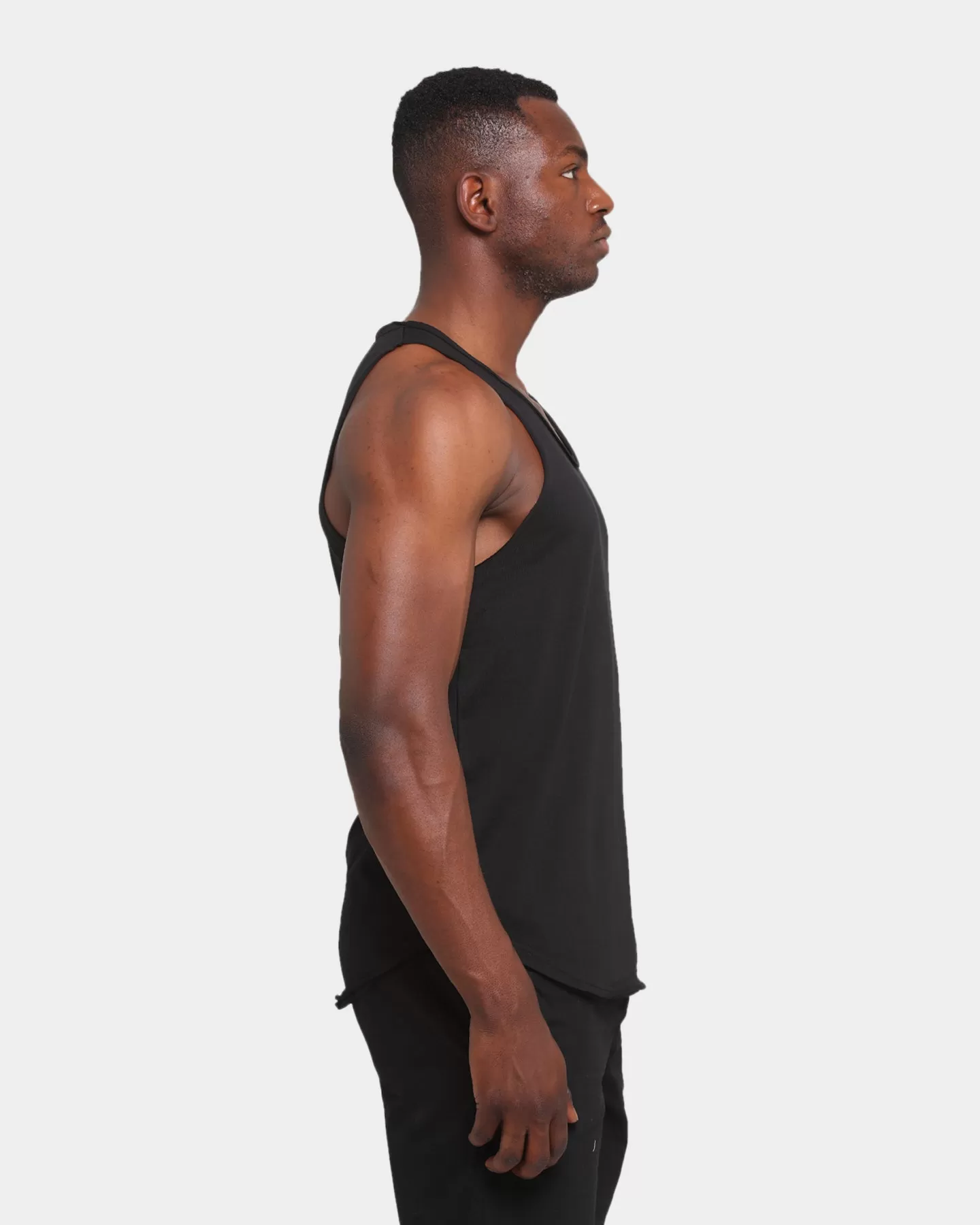 Elevn Clothing Co. Mini Capital E Singlet Black