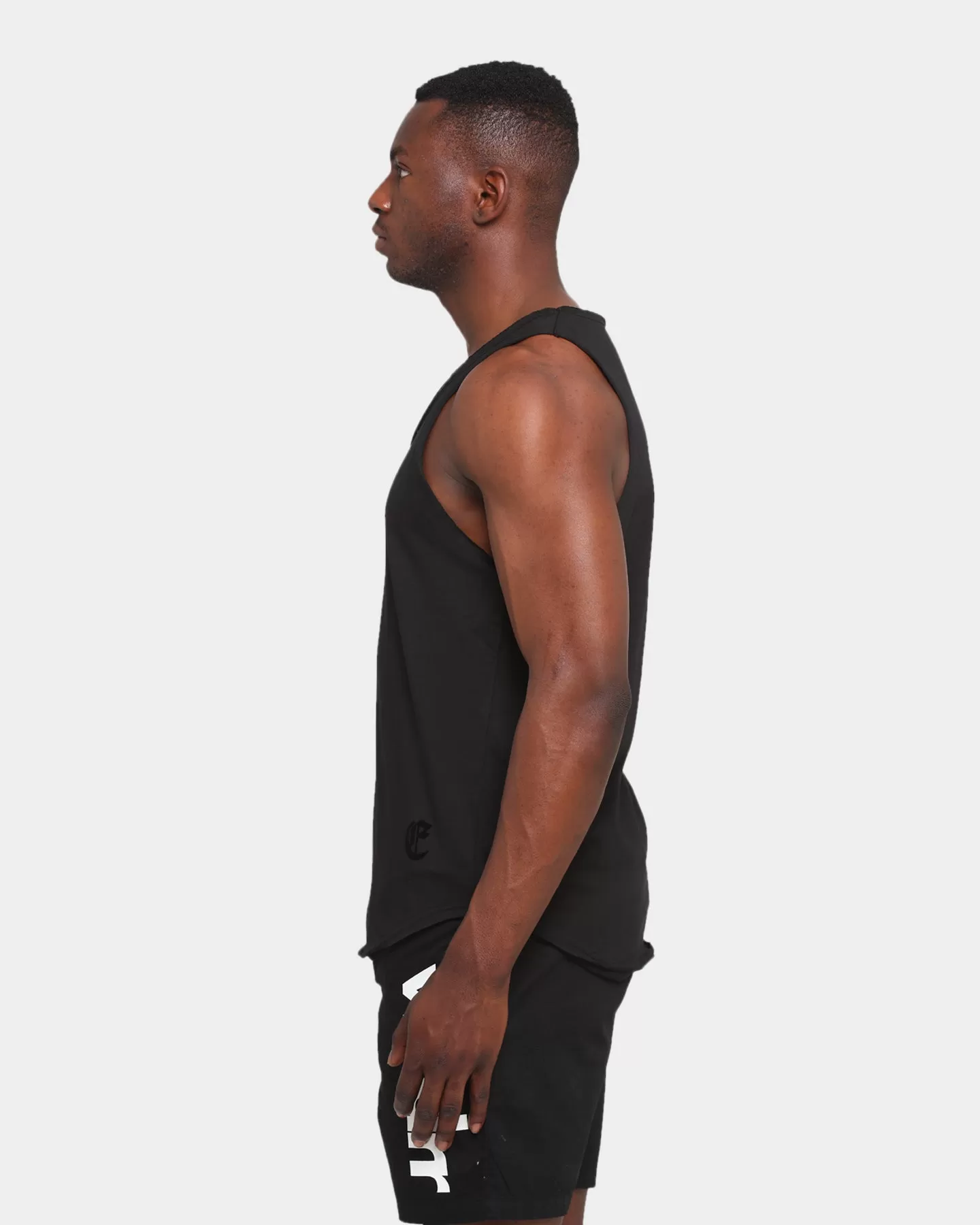 Elevn Clothing Co. Mini Capital E Singlet Black