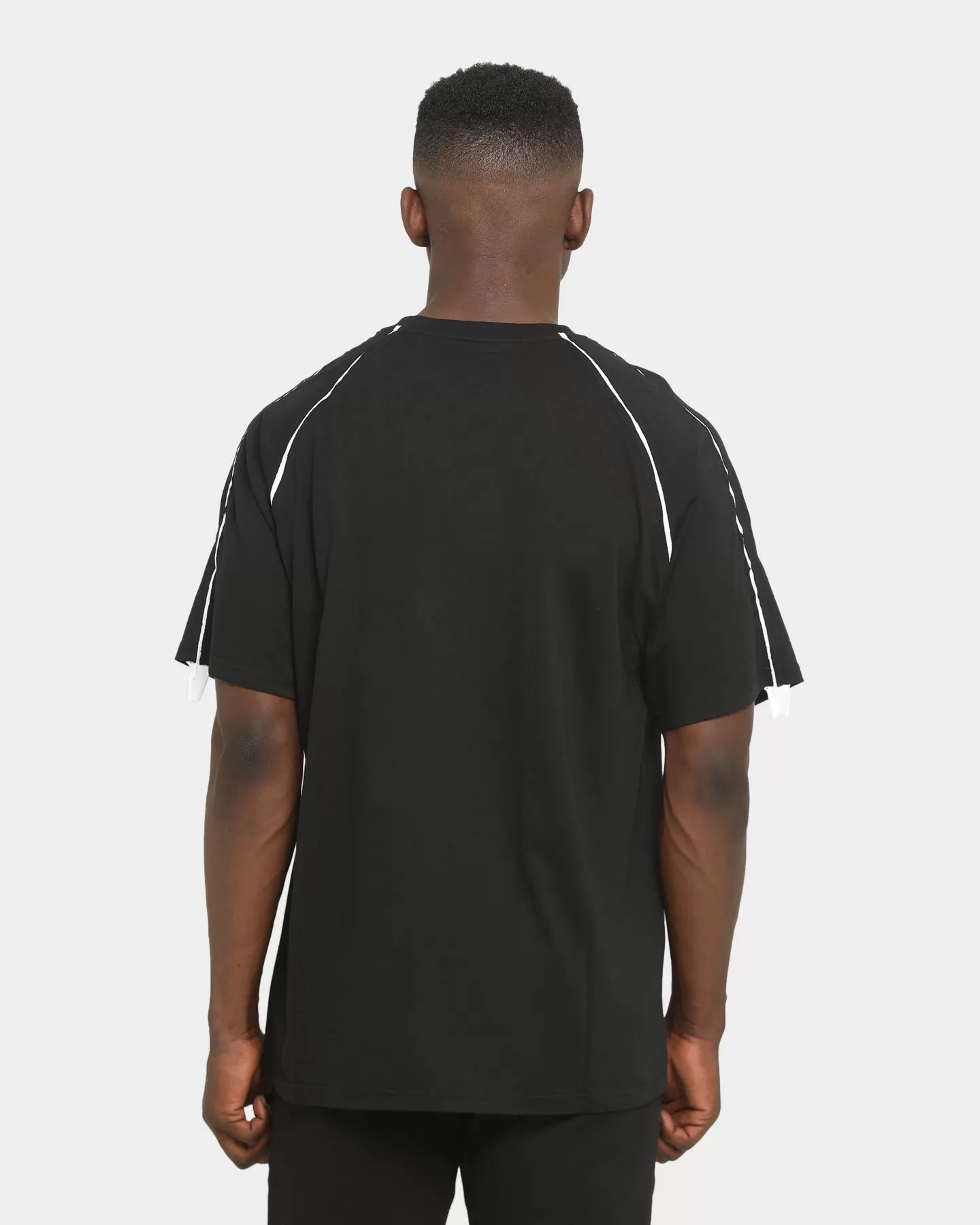 Elevn Clothing Co. Rift Raglan Short Sleeve T-Shirt Black