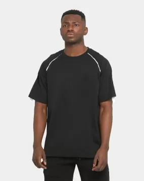 Elevn Clothing Co. Rift Raglan Short Sleeve T-Shirt Black