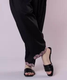 Embroidered Cambric Shalwar