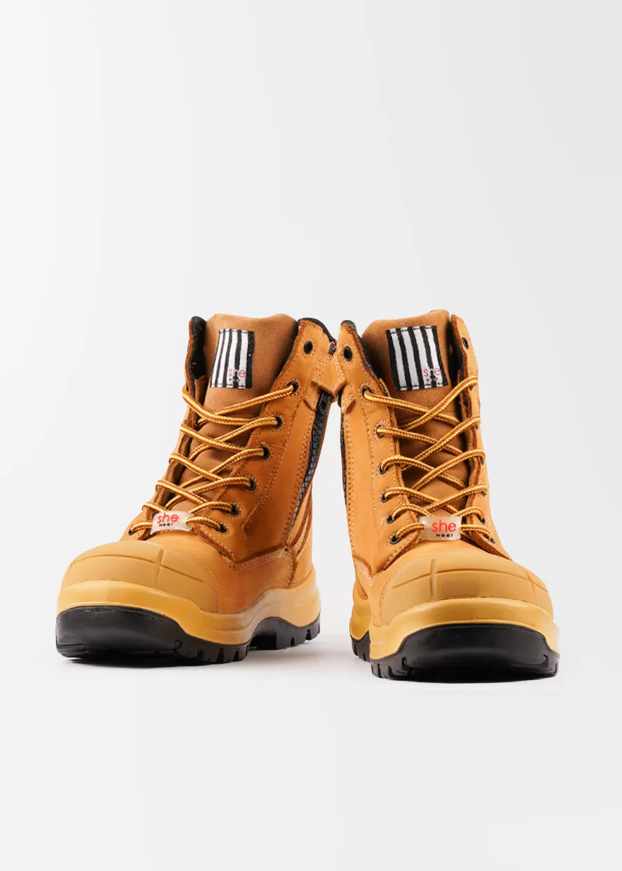 Excels Seconds sale: women's PR safety boots (zip)