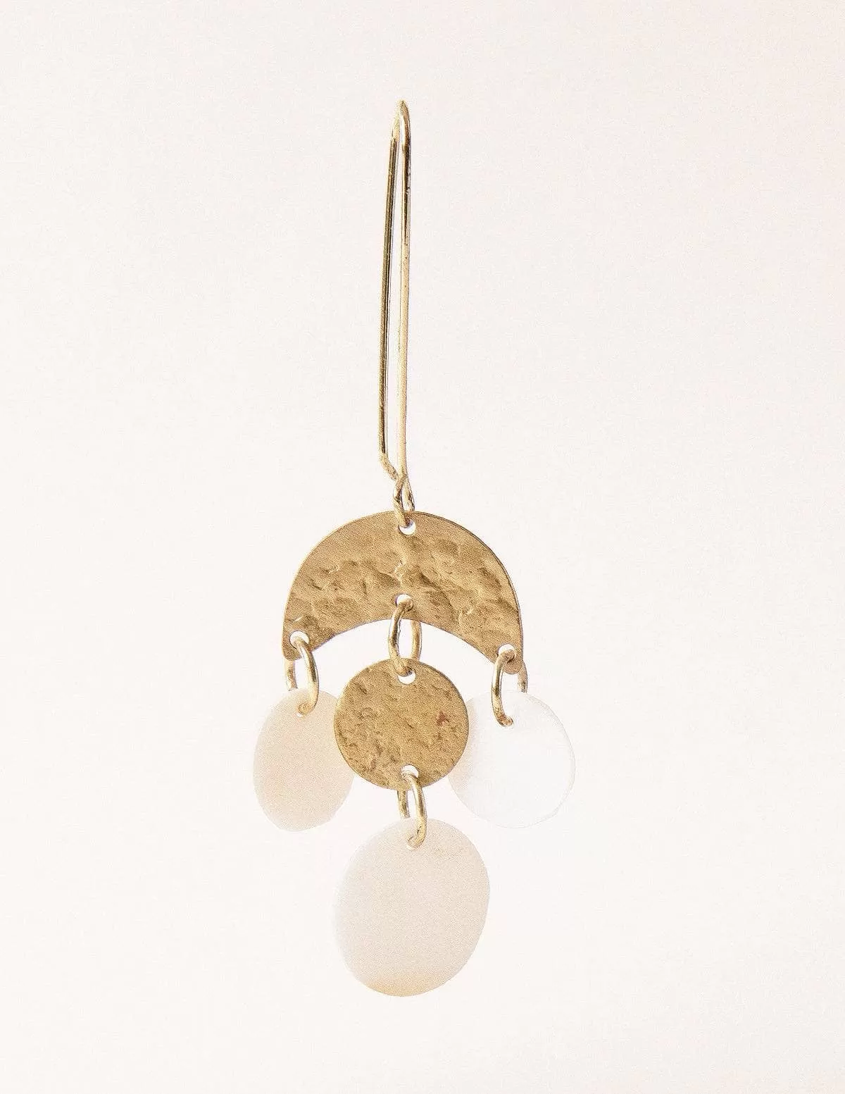 Fair Trade Mother of Pearl Chandelier Earrings