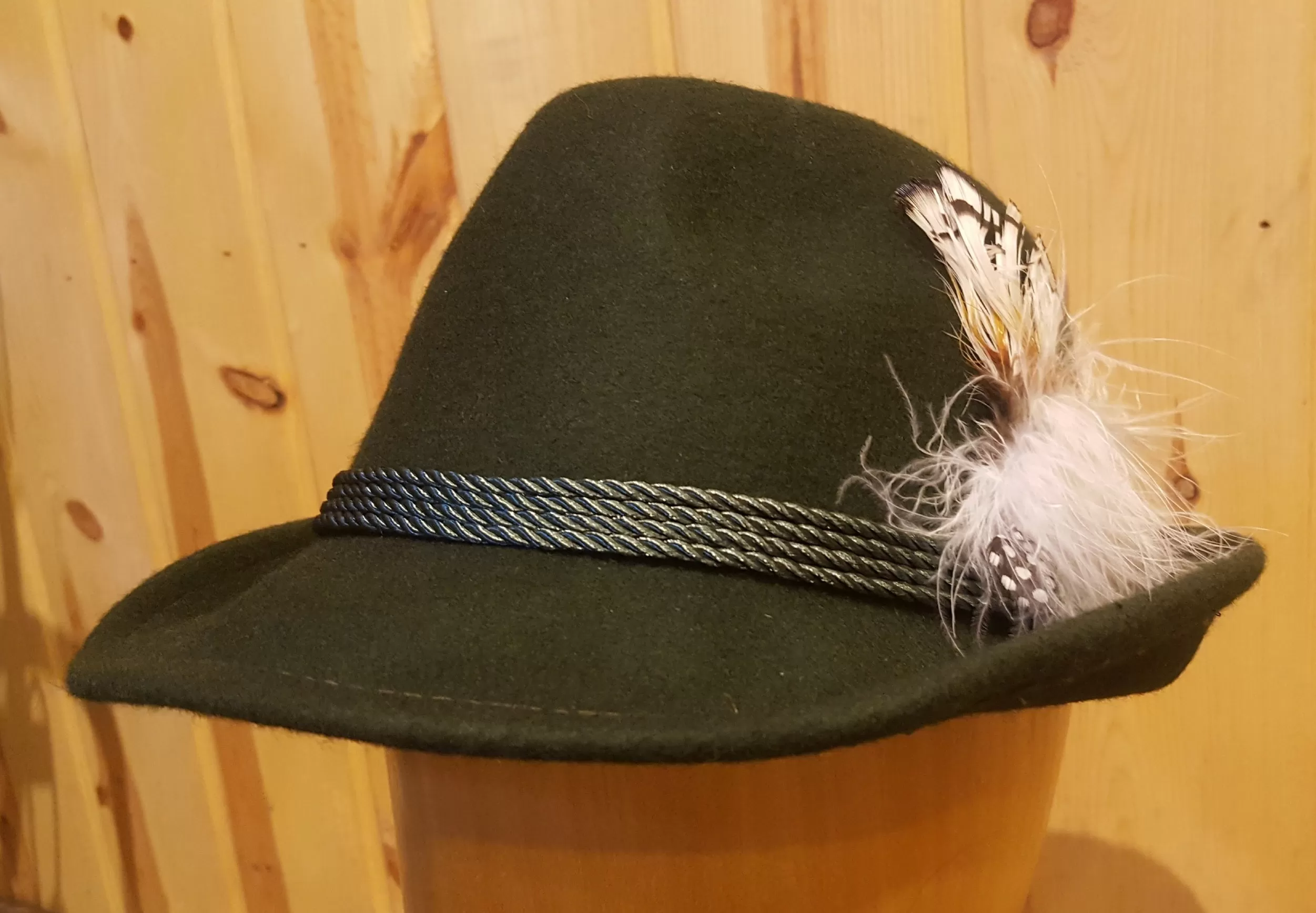 Französin Hat (Fine French Alpine Hat with feather)