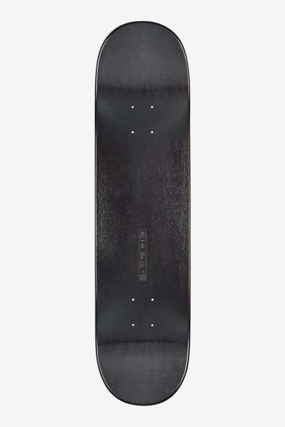 G1 D Blocks - Black/Yellow - 8.0 Skateboard Deck