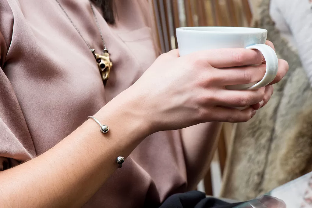 Golden Bling cuff bracelet