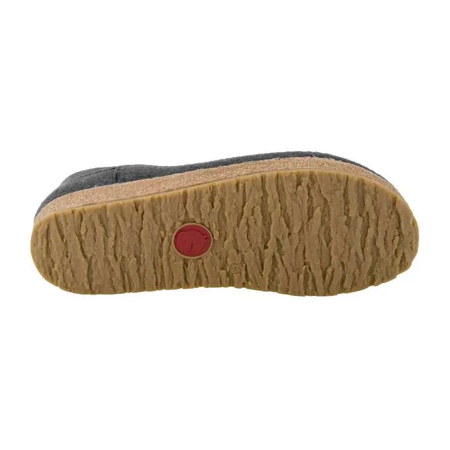 Haflinger Men's GZH Charcoal Closed Heel Clog