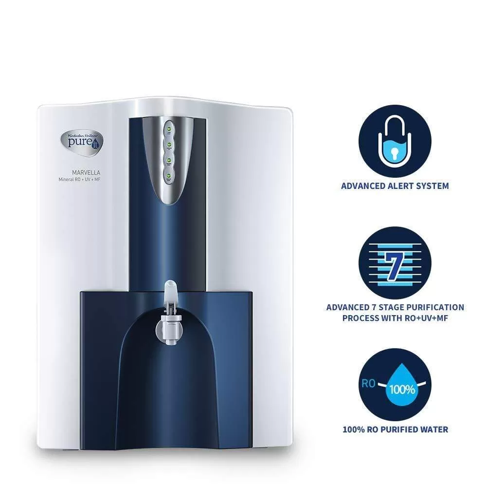 HUL Pureit Marvella RO   UV 10-Litre Water Purifier