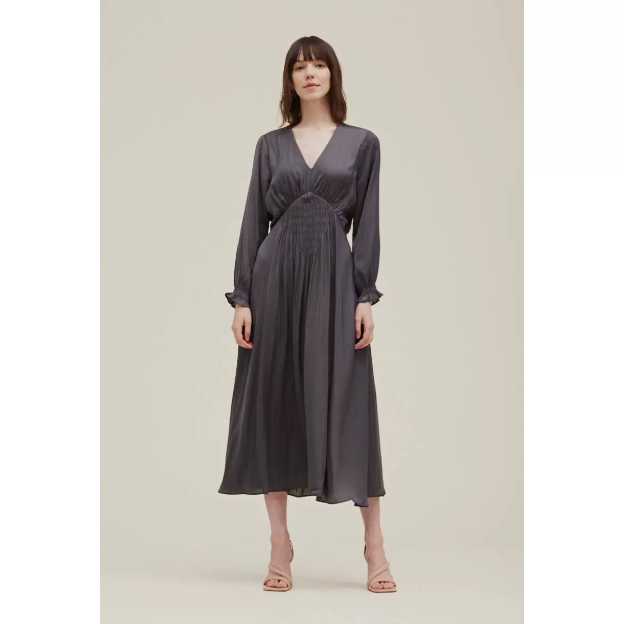 Imani Grade and Gather Center Smock Satin -SALE