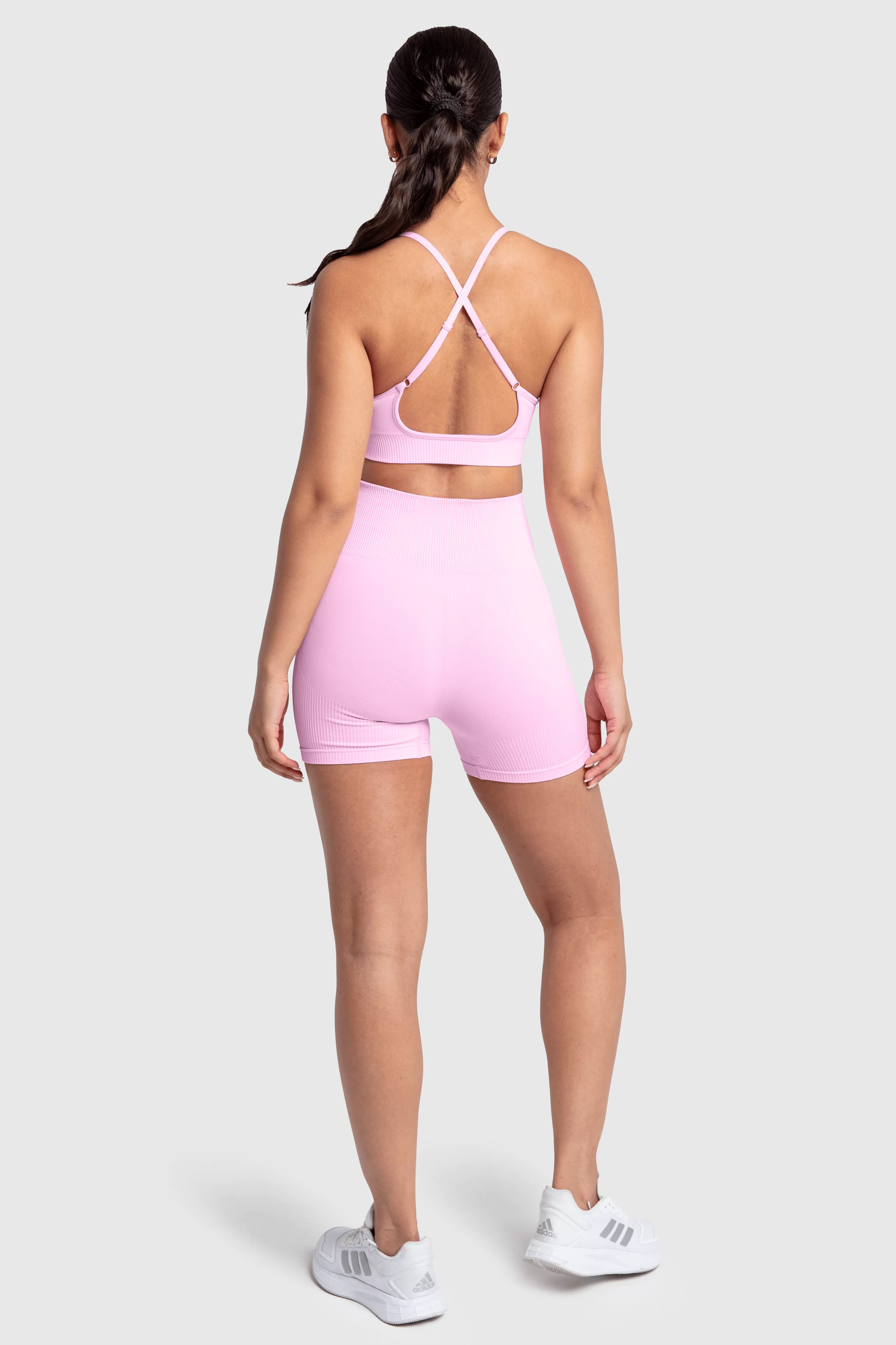 Impact Solid Shorts - Pastel Pink