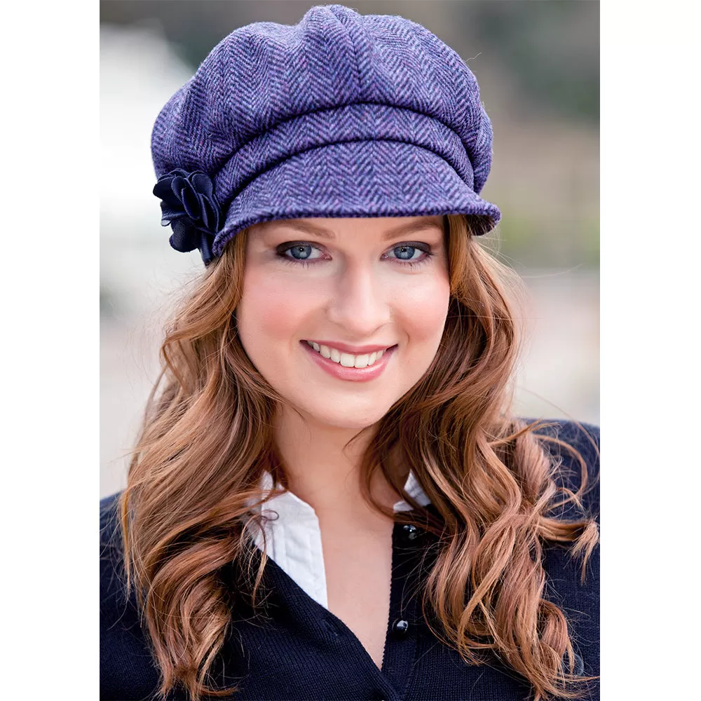 Irish Ladies Wool Newsboy Cap