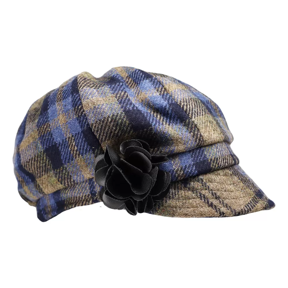 Irish Ladies Wool Newsboy Cap