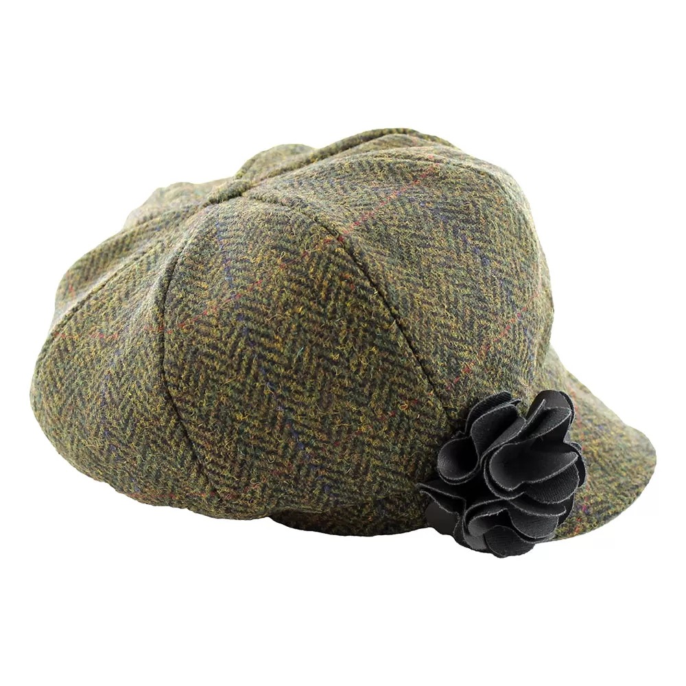 Irish Ladies Wool Newsboy Cap