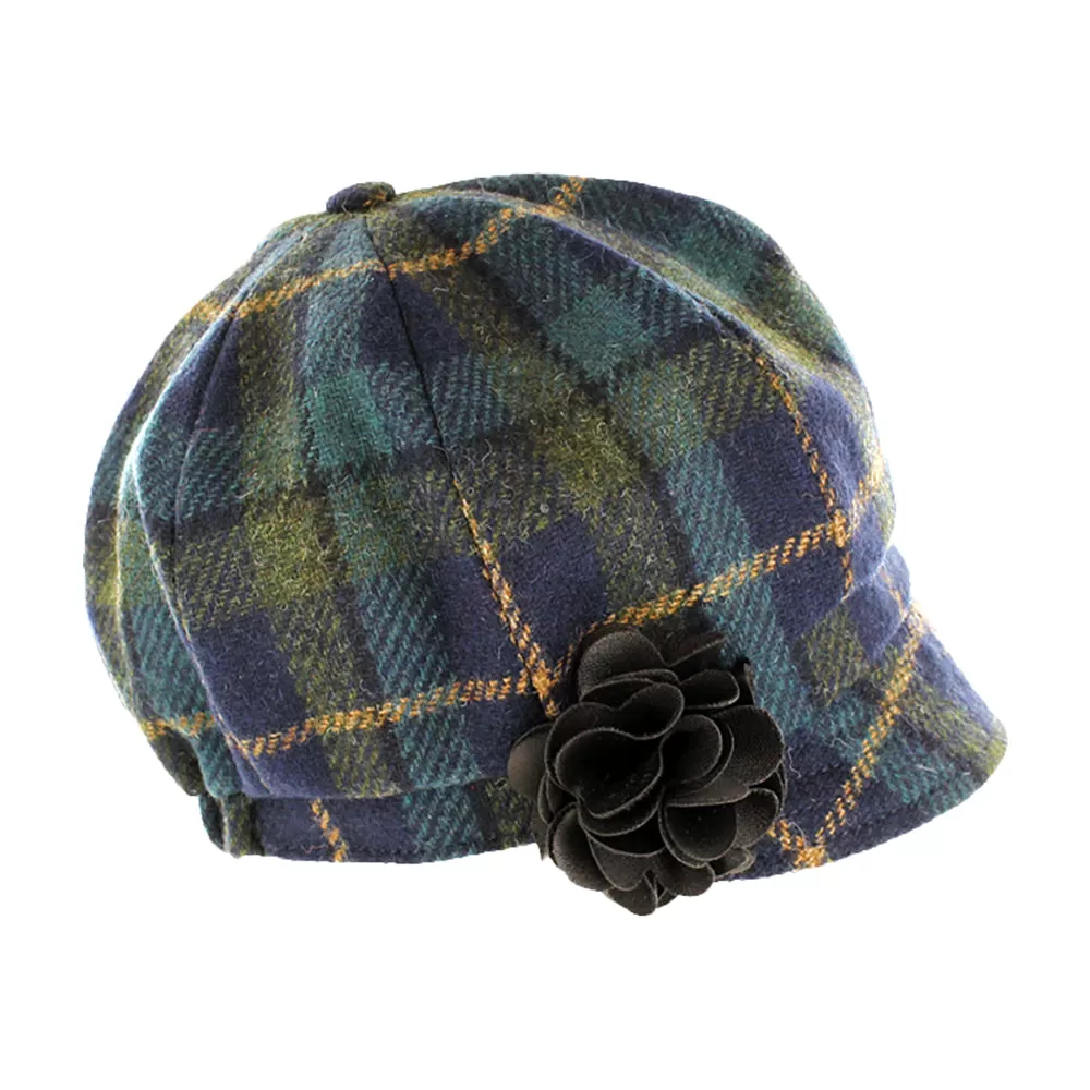 Irish Ladies Wool Newsboy Cap