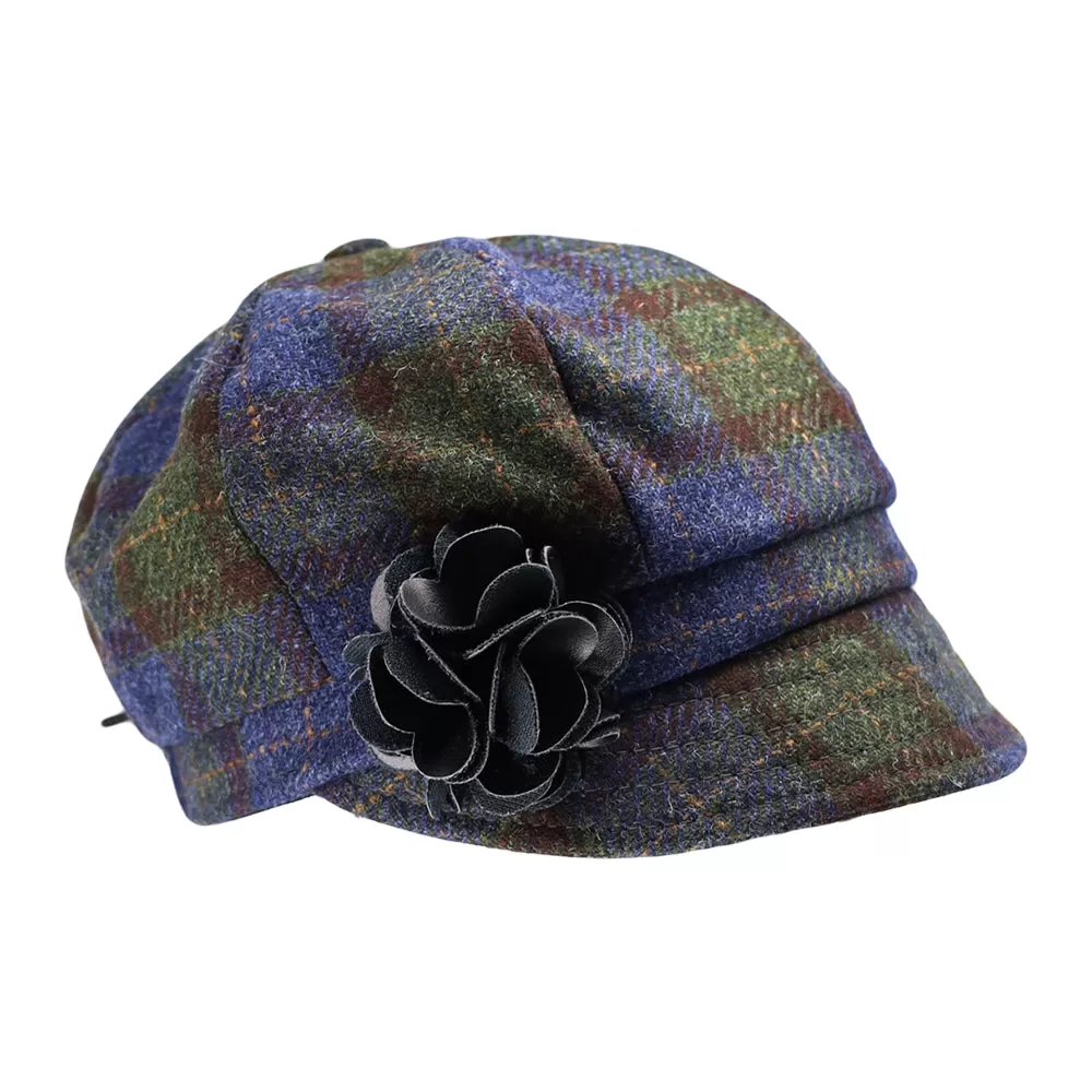 Irish Ladies Wool Newsboy Cap