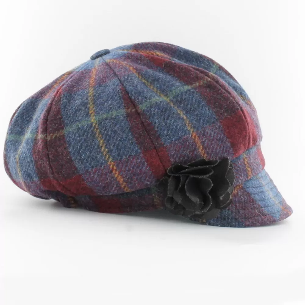 Irish Ladies Wool Newsboy Cap