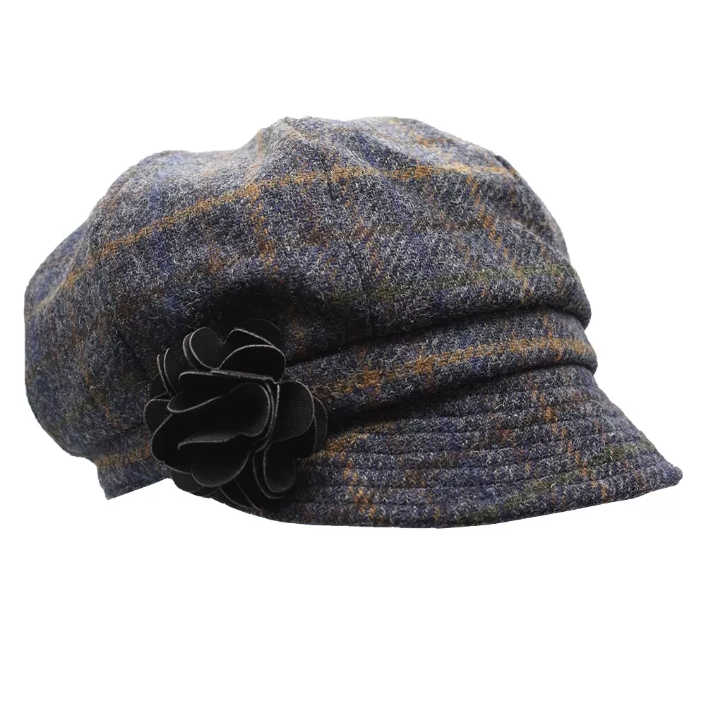 Irish Ladies Wool Newsboy Cap