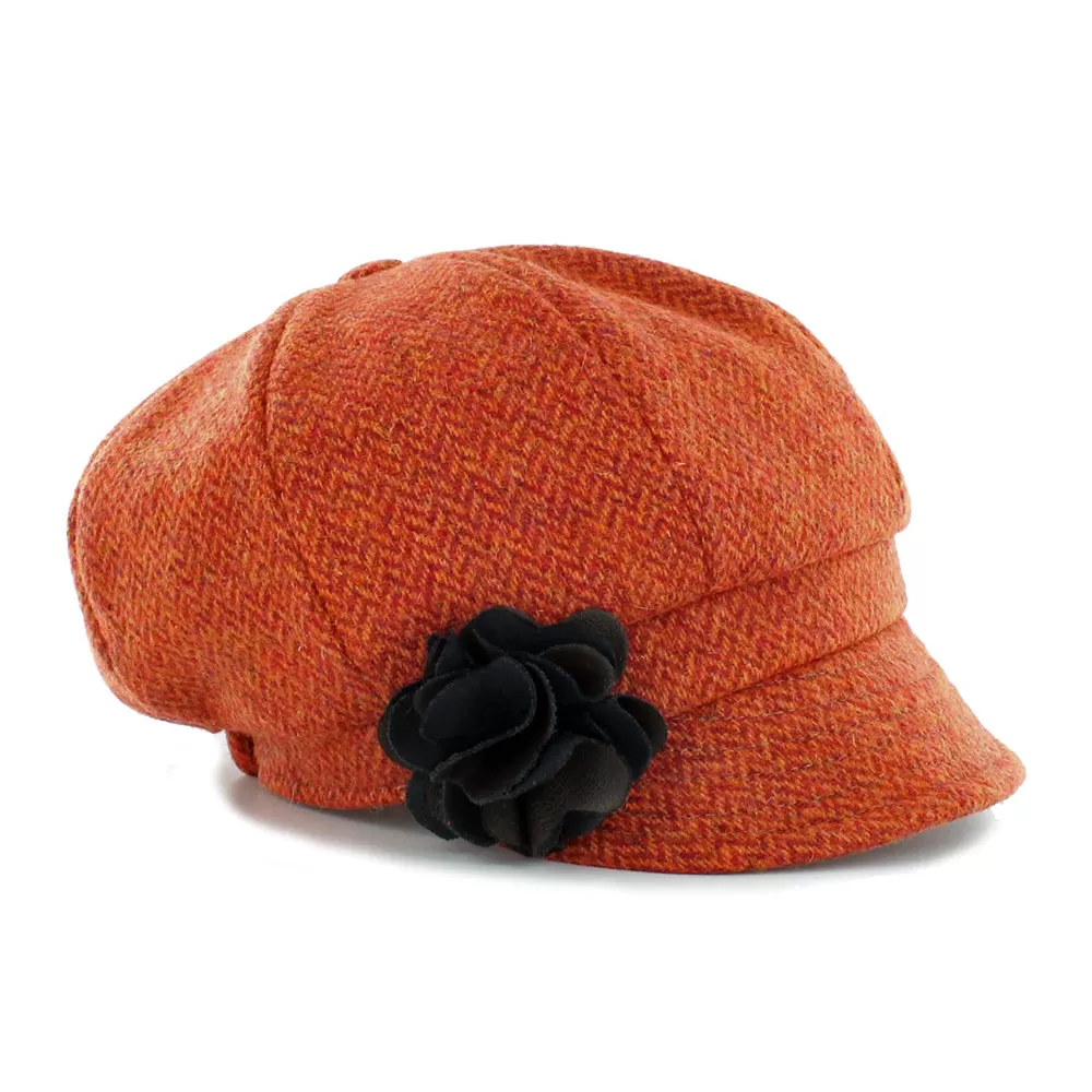 Irish Ladies Wool Newsboy Cap