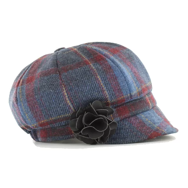 Irish Ladies Wool Newsboy Cap