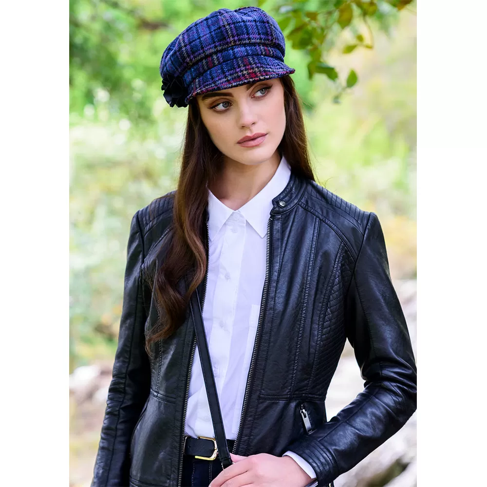 Irish Ladies Wool Newsboy Cap