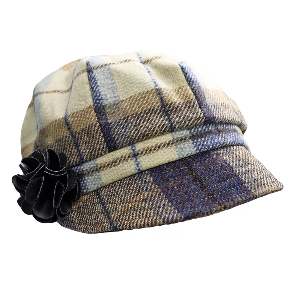 Irish Ladies Wool Newsboy Cap