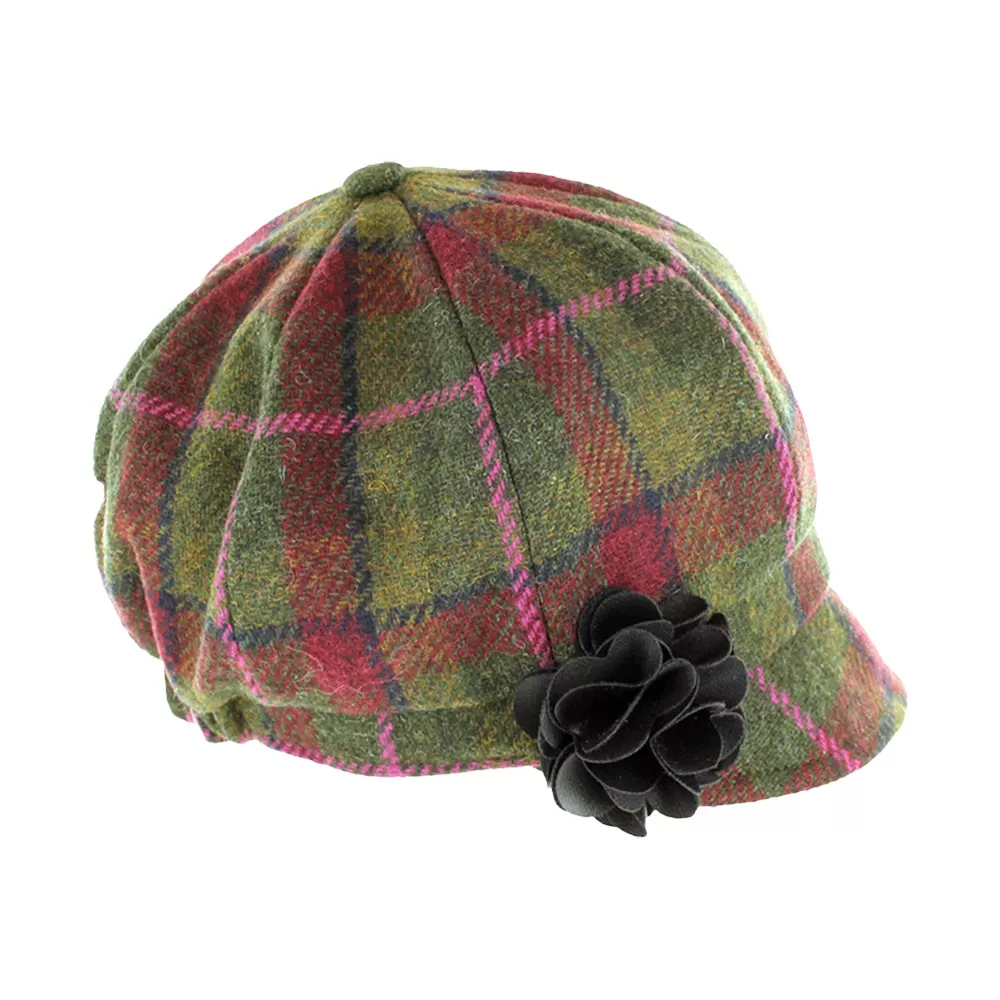 Irish Ladies Wool Newsboy Cap