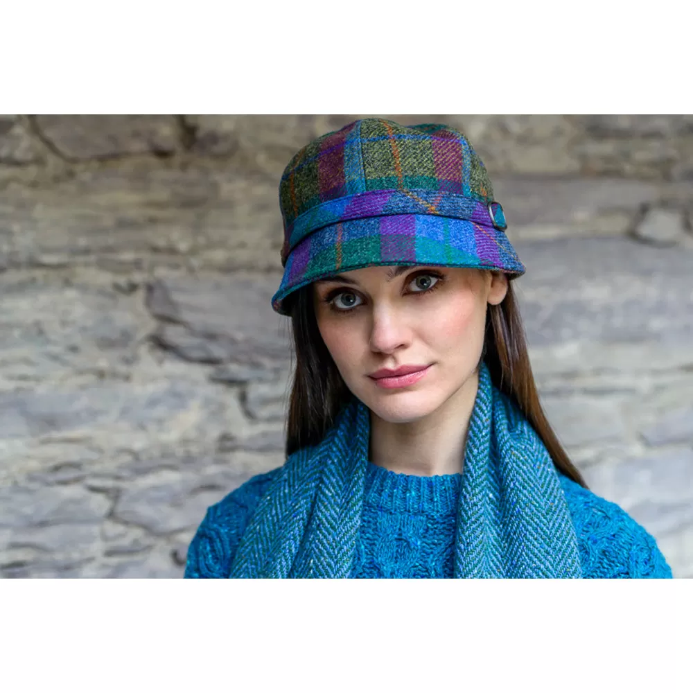 Irish Ladies Wool Newsboy Cap