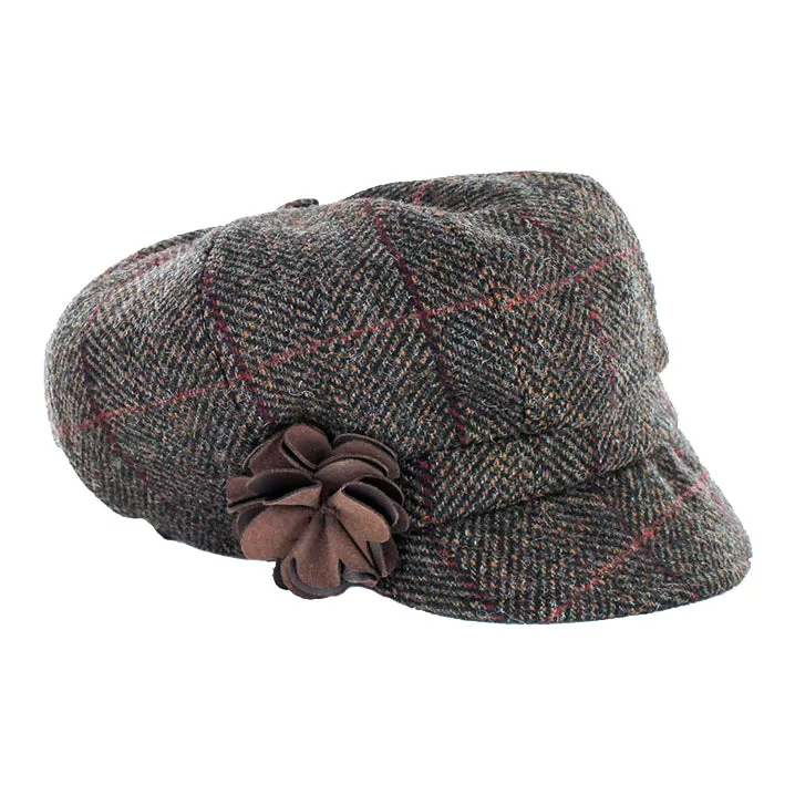 Irish Ladies Wool Newsboy Cap