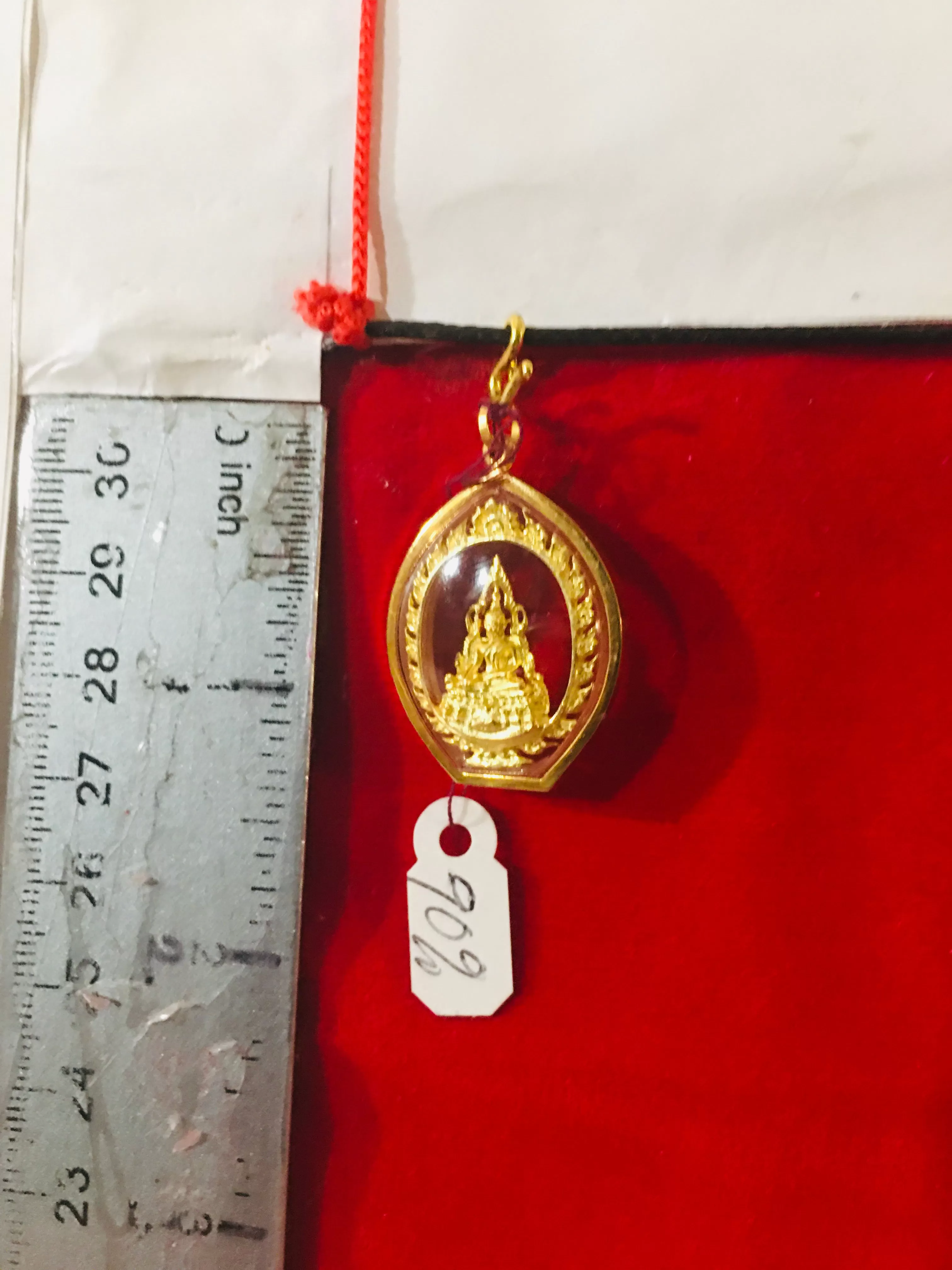 Item no. SP1064 Bangkok Solid gold Pendant  4g.