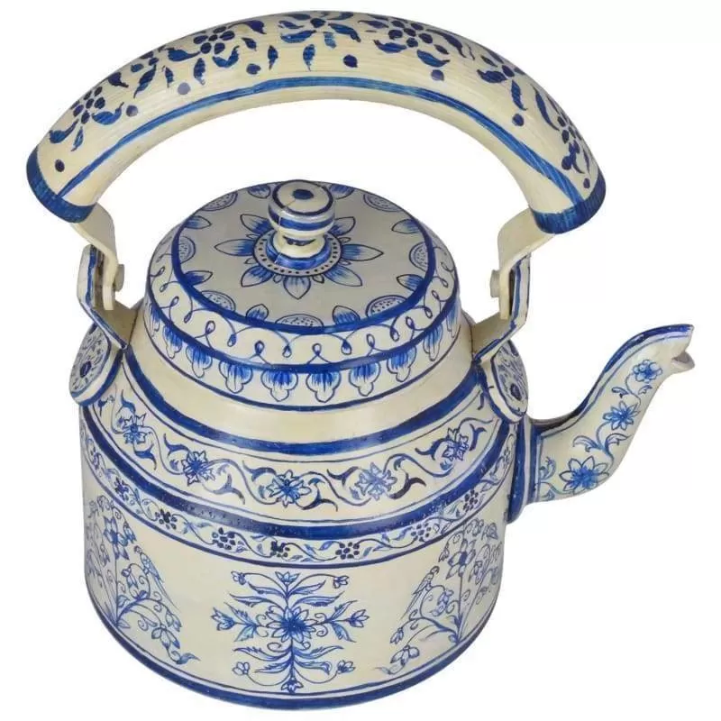 KAUSHALAM HAND PAINTED TEAPOT: BIG JAIPUR 2