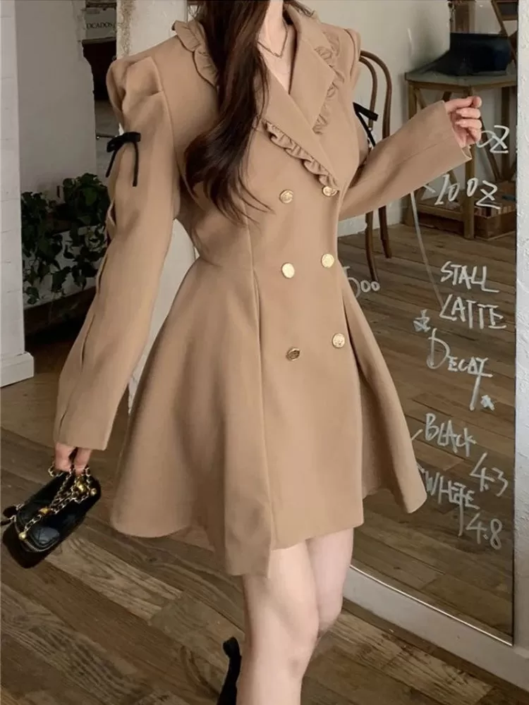 Kawaii Jacket With Buttons And Applications