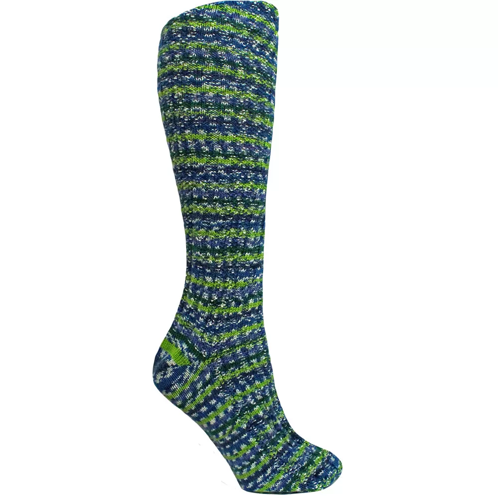 Knee High Fair Isle Socks Long