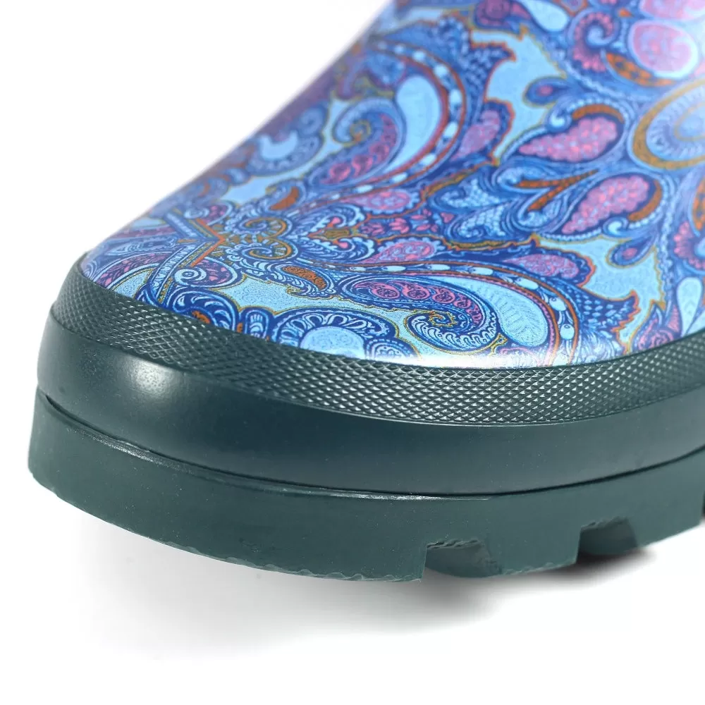 Ladies Laurence Llewelyn-Bowen Wellington Welly Paisley Multi Coloured 3 to 8 SALE