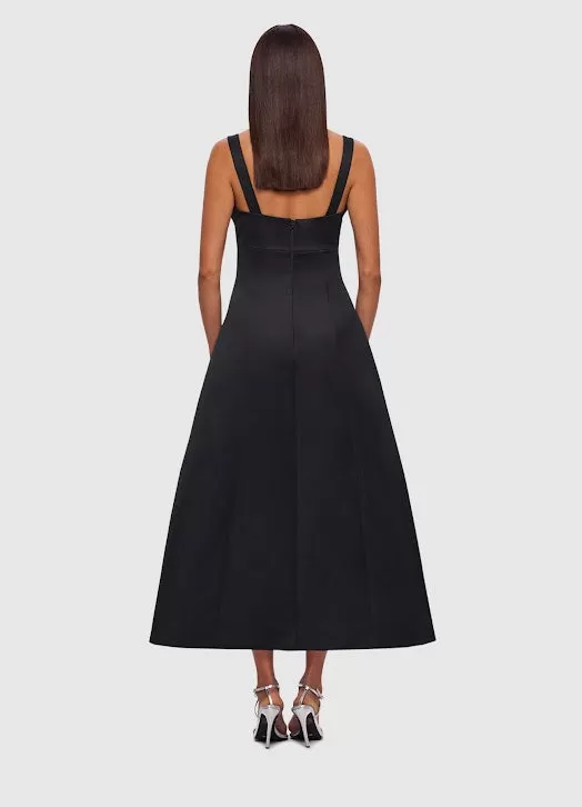 Leo Lin Odette Midi Dress - Black