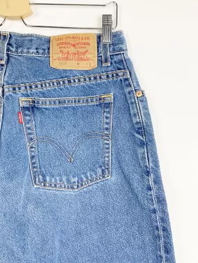 Levis 550 Medium Wash Jeans 31x27