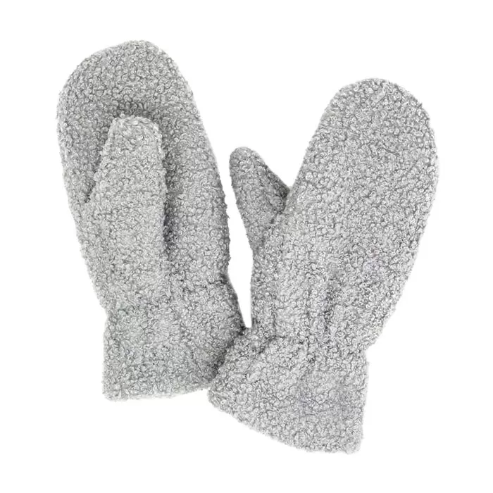 Lining Teddy Bear Mitten Gloves