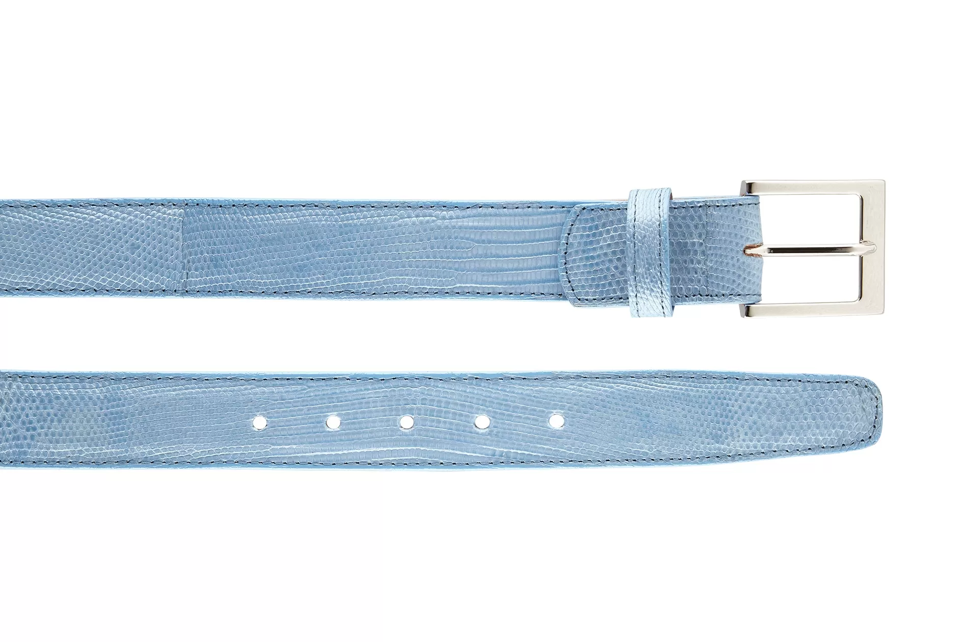 Lizard Belt- Summer Blue