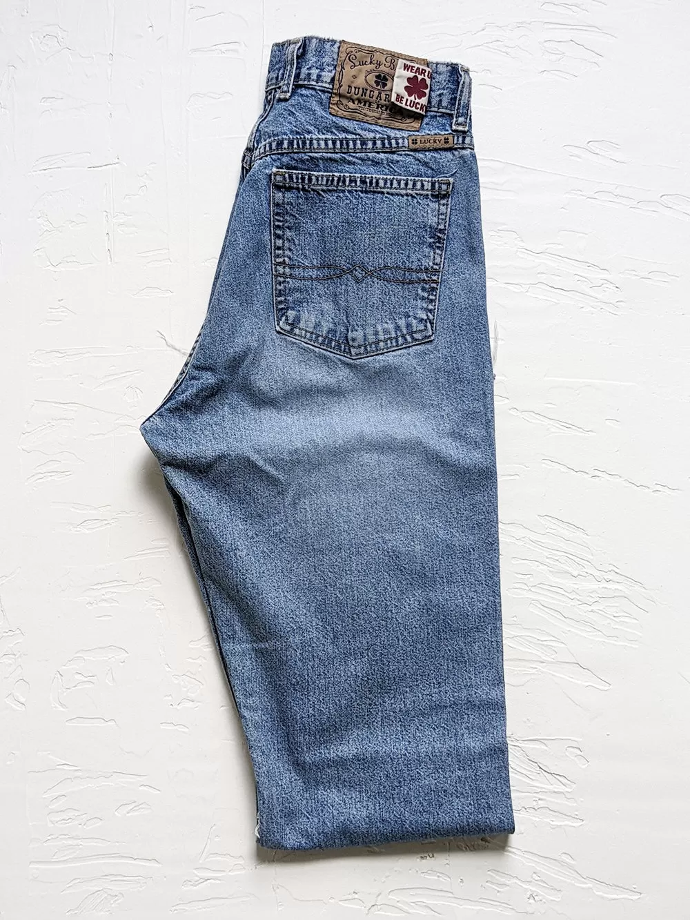 Lucky Brand Light Wash Distressed Jeans