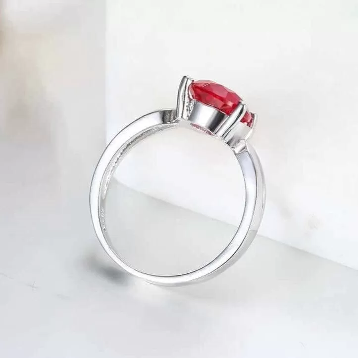 Luxury Style Wedding Ceremony Ring  - 925 Sterling Silver