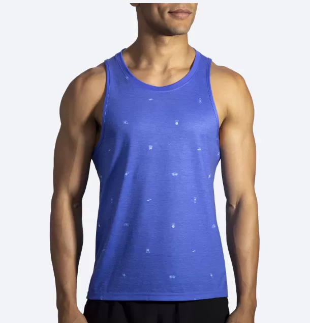 M Brooks Distance Graphic Tank