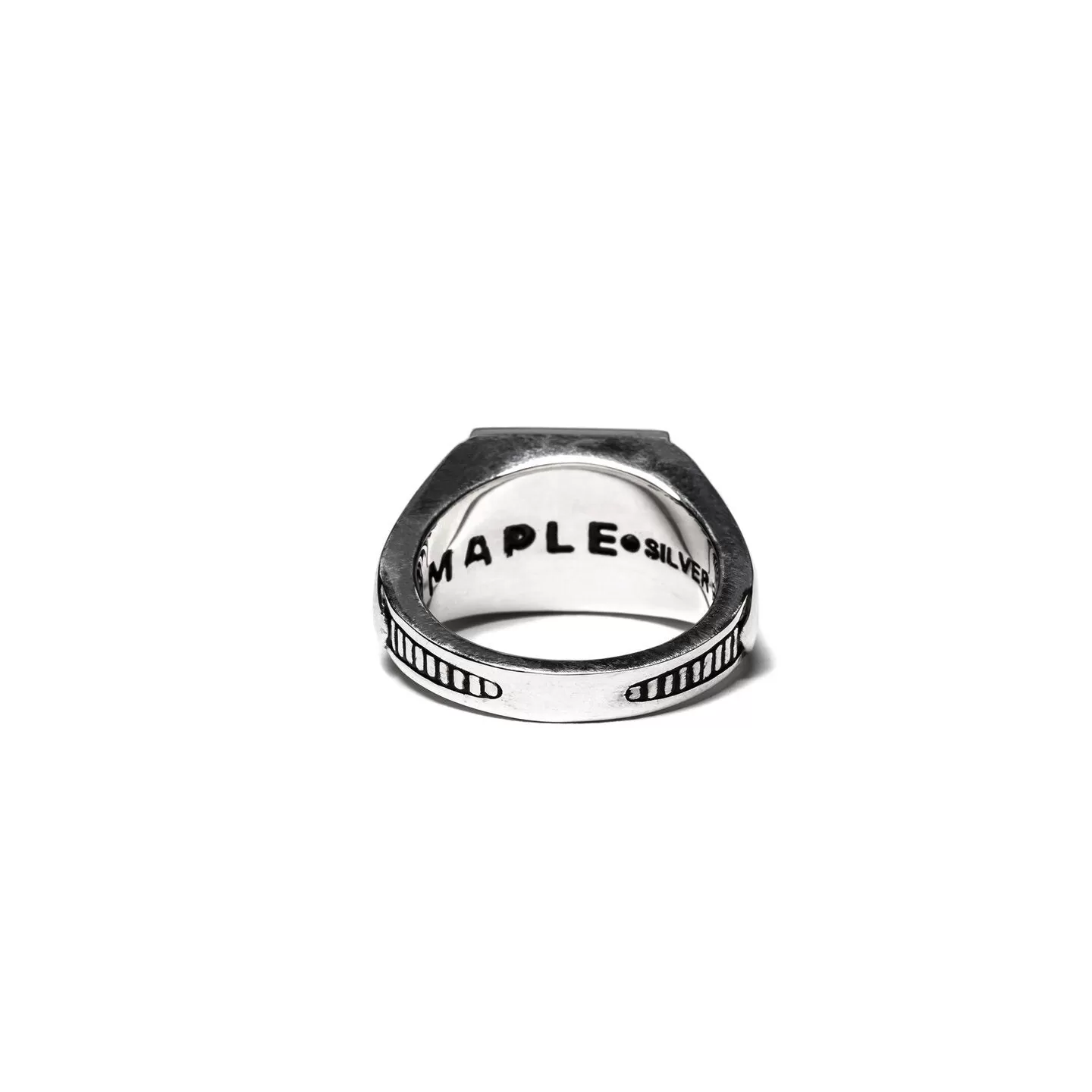 MAPLE COLLEGIATE RING SILVER 925 / MOP