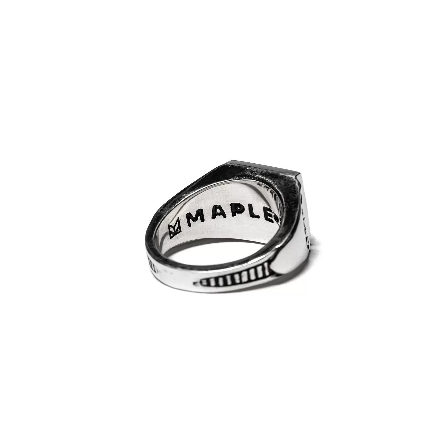 MAPLE COLLEGIATE RING SILVER 925 / MOP