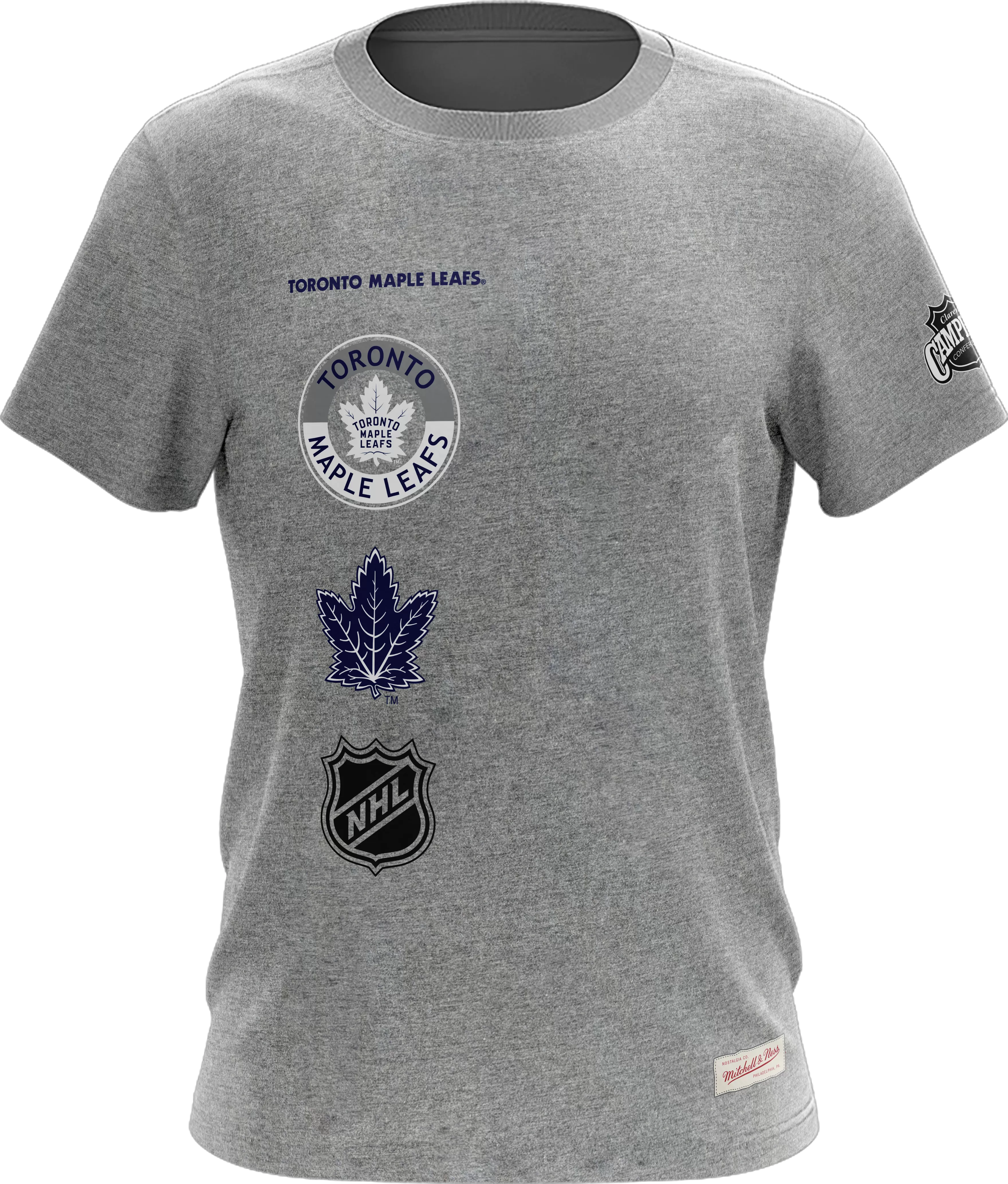 Maple Leaf Mitchell & Ness Men's City Logo Tee