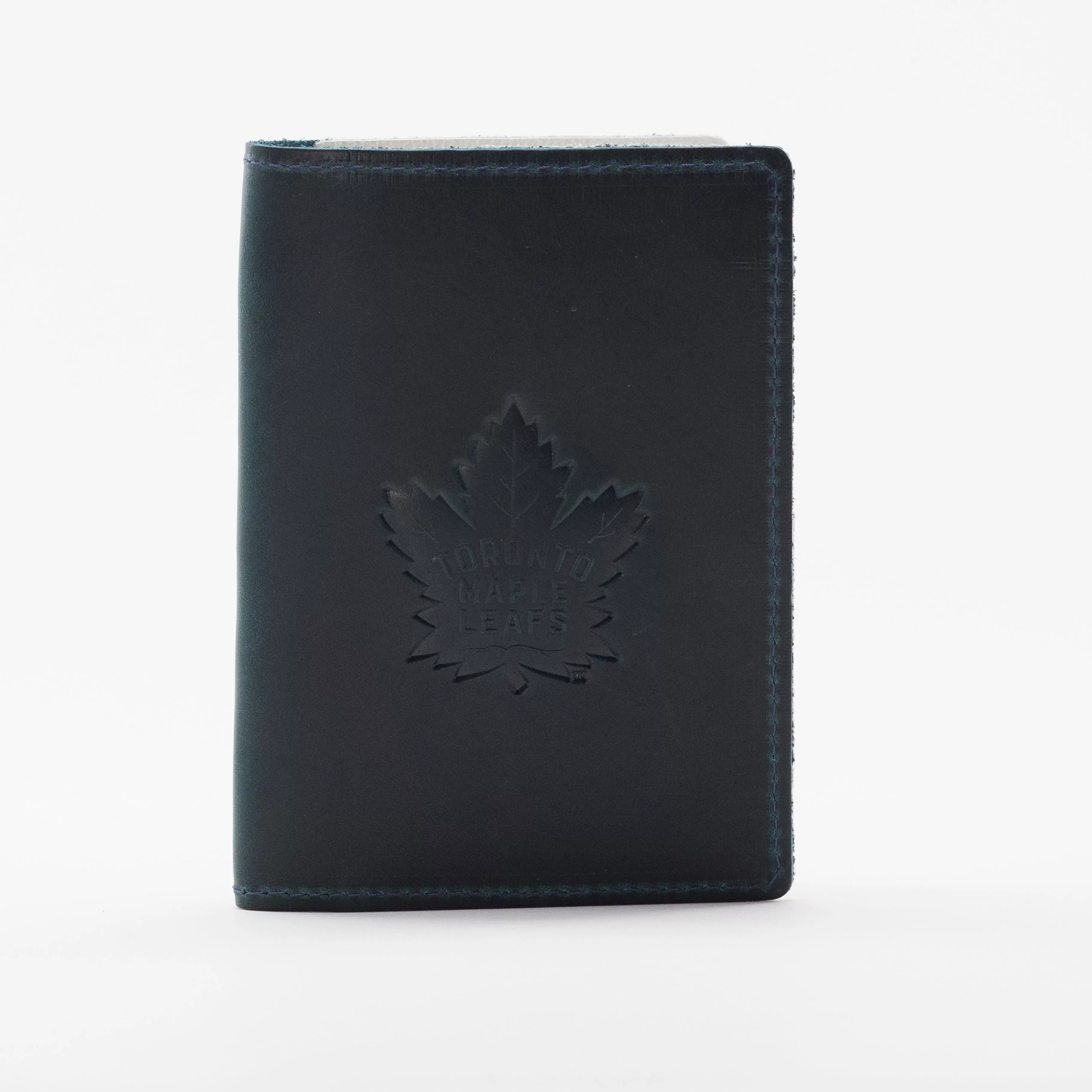 Maple Leafs Dormie Leather Passport Holder - BLUE